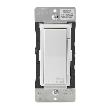 Leviton WIFI FAN CONTROL WHT DW4SF-1RW